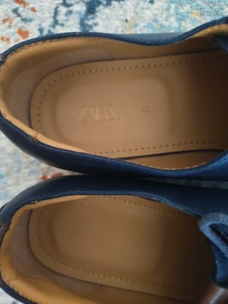 Zapatos de vestir Zara hombre azul