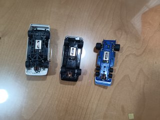Lote 3 coches Scalextric Tyco y Altaya
