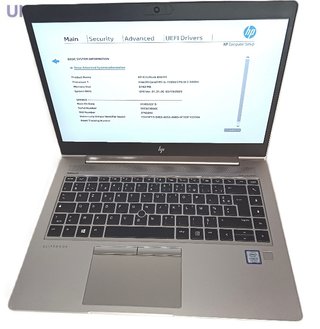 Portátil HP EliteBook 840 G5 i5-7200U con 8GB RAM