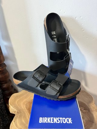 Sandalias Birkenstock Negro nuevas 39