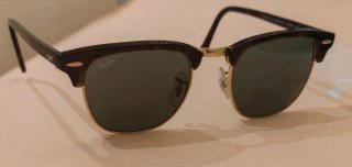 Gafas de sol Ray-Ban Clubmaster Marrón/Dorado