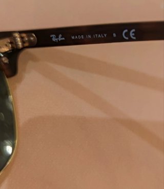 Gafas de sol Ray-Ban Clubmaster Marrón/Dorado