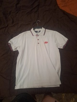 Polo blanco colegios MD