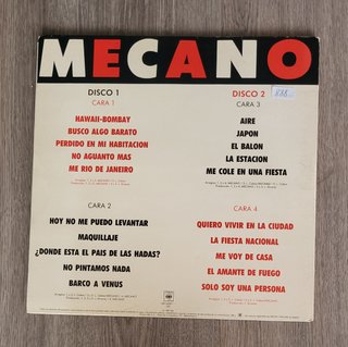 Mecano - 20 Grandes Canciones (2LP) 1989a