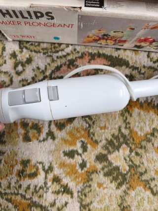 Batidora de mano Philips 125W Vintage