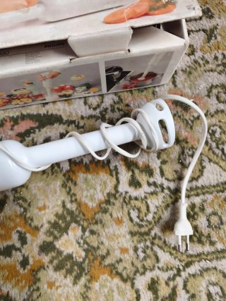 Batidora de mano Philips 125W Vintage
