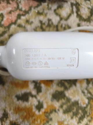 Batidora de mano Philips 125W Vintage
