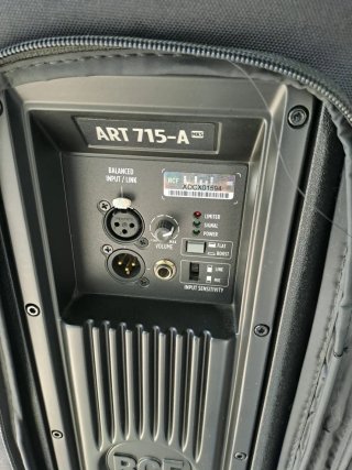 Altavoces RCF ART 715-A MK5 + Fundas