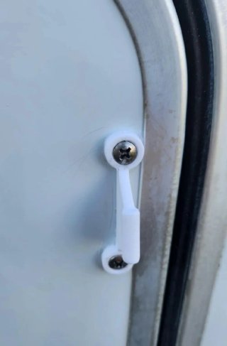 Retenedor Puerta Caravana Blanco