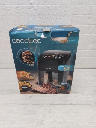Cecotec Freidora Aire 4.5L Plancha G