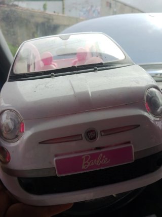 Cochecito de Muñecas Barbie Rosa