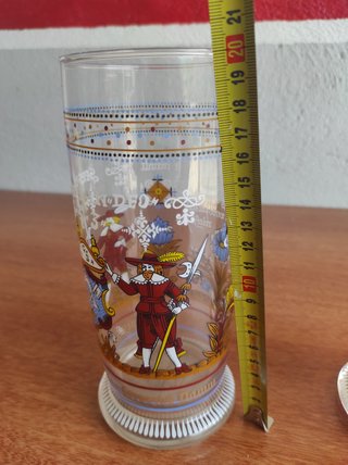 Confezione da 2 Bicchieri da Birra Vintage Damm
