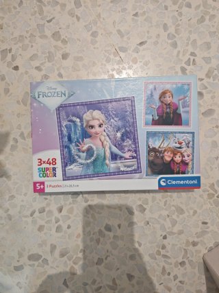 Puzzle Frozen 3x48 piezas Clementoni