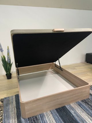 Canapé abatible + Colchón Beige 105x190cm