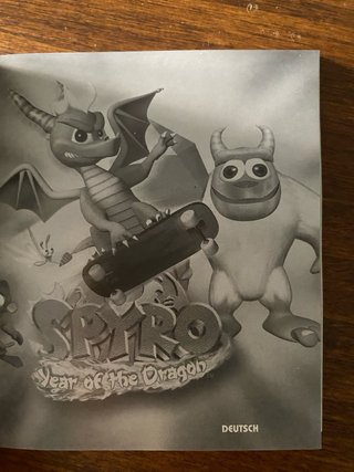 Spyro Year of the Dragon PS1 Platinum