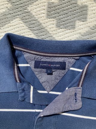 Polo Tommy Hilfiger Rayas Azul