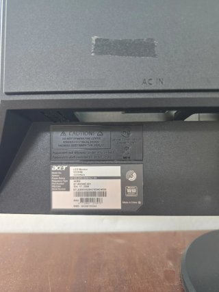Monitor Acer 22 Negro