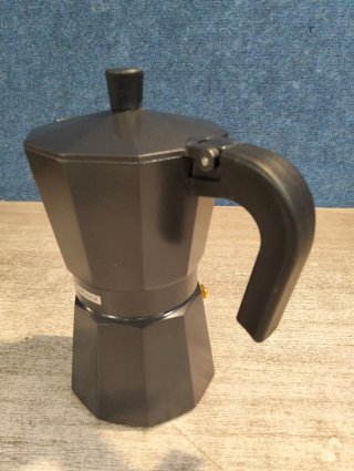 Monix Vitro Noir Cafetera Italiana Apta para Vitro