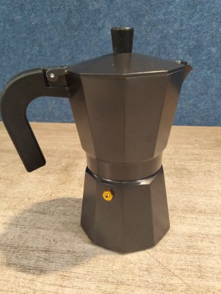 Monix Vitro Noir Cafetera Italiana Apta para Vitro