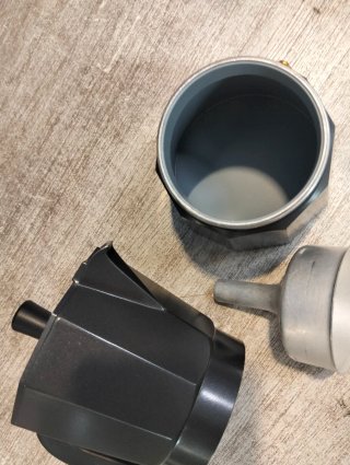 Monix Vitro Noir Cafetera Italiana Apta para Vitro