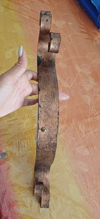 Plafoniera in ferro battuto
