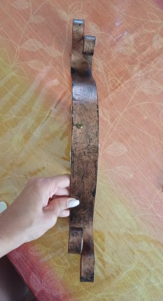 Plafoniera in ferro battuto