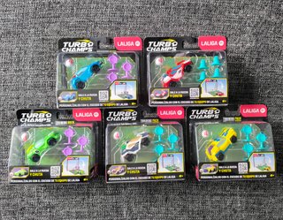 10 coches Turbo Champs LaLiga Soccer (PRECINTADO)