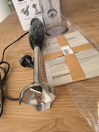 Batidora Mano Bosch CleverMixx 600W Negra