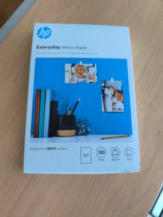 Papel Fotográfico HP Everyday Glossy 100 hojas