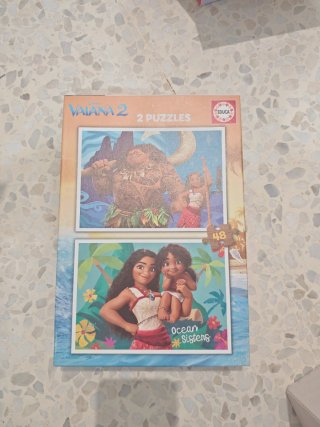 Puzzle Vaiana 2 - 2 Puzzles Educa