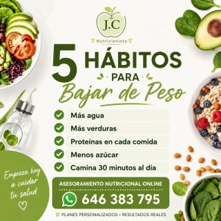 ASESOR DE NUTRICIÓN PIERDE PESO