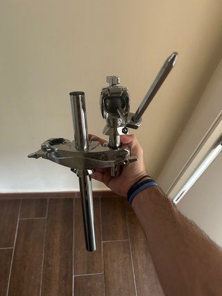 Bombo de batería + funda + soporte tom