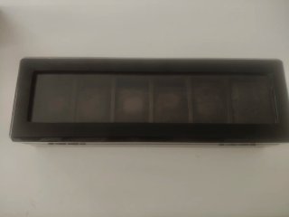 Astuccio per orologi nero