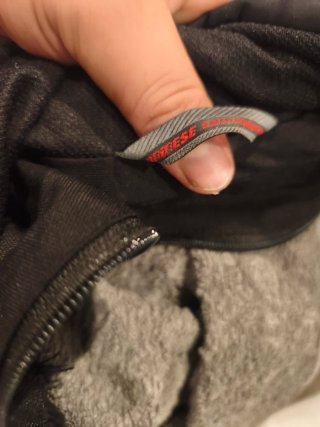 Chaqueta Moto Dainese Negra y Roja