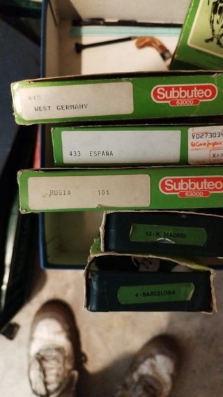 Subbuteo Club Antiguo Caja Original
