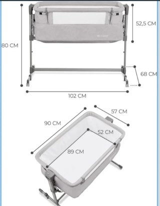 Minicuna Colecho Kinderkraft Nestee UP 2