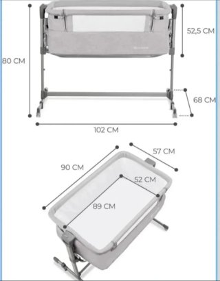 Minicuna Colecho Kinderkraft Nestee UP