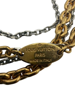 Collar Louis Vuitton Louise Oro y Plata