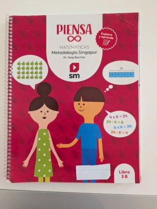 Matemáticas Piensa ∞ : metodología Singapur