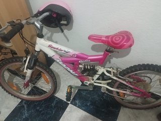 Bicicleta infantil rosa Sparkle 7