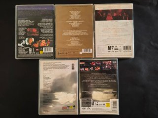 Dream Theater DVDs (5 unidades)