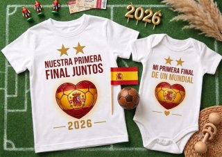 Conjunto Camiseta y/o Body Mundial España 2026