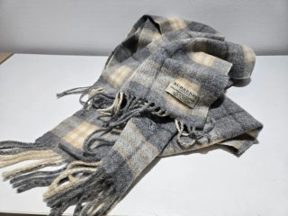 Bufanda Burberry Cuadros Gris Beige