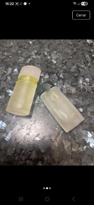 Lote 2 miniaturas perfume de coleccion Lancôme