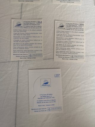 Figurine Calciatori Panini France 98