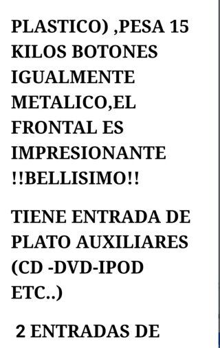 Receptor Marantz MR 250 REVISADO