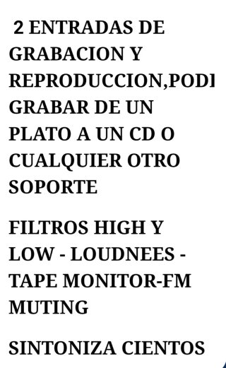 Receptor Marantz MR 250 REVISADO