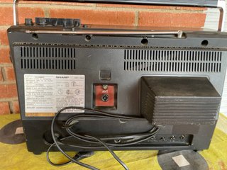 Televisor Vintage ELBE Rojo