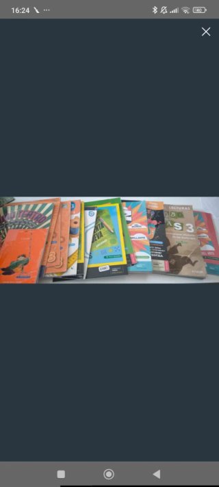 Libros de 3 de primaria colegio Pablo VI de Ávila