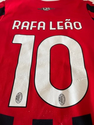 Camiseta AC Milan Rafa Leao. Talla 10 años